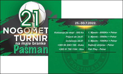 Malonogometni turnir Pašman 2022